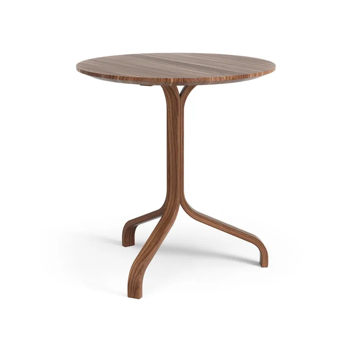 Lamino Tisch Ø46x49 cm - Walnuss geölt - Swedese