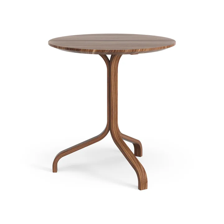 Lamino Tisch Ø46x49 cm - Walnuss geölt - Swedese