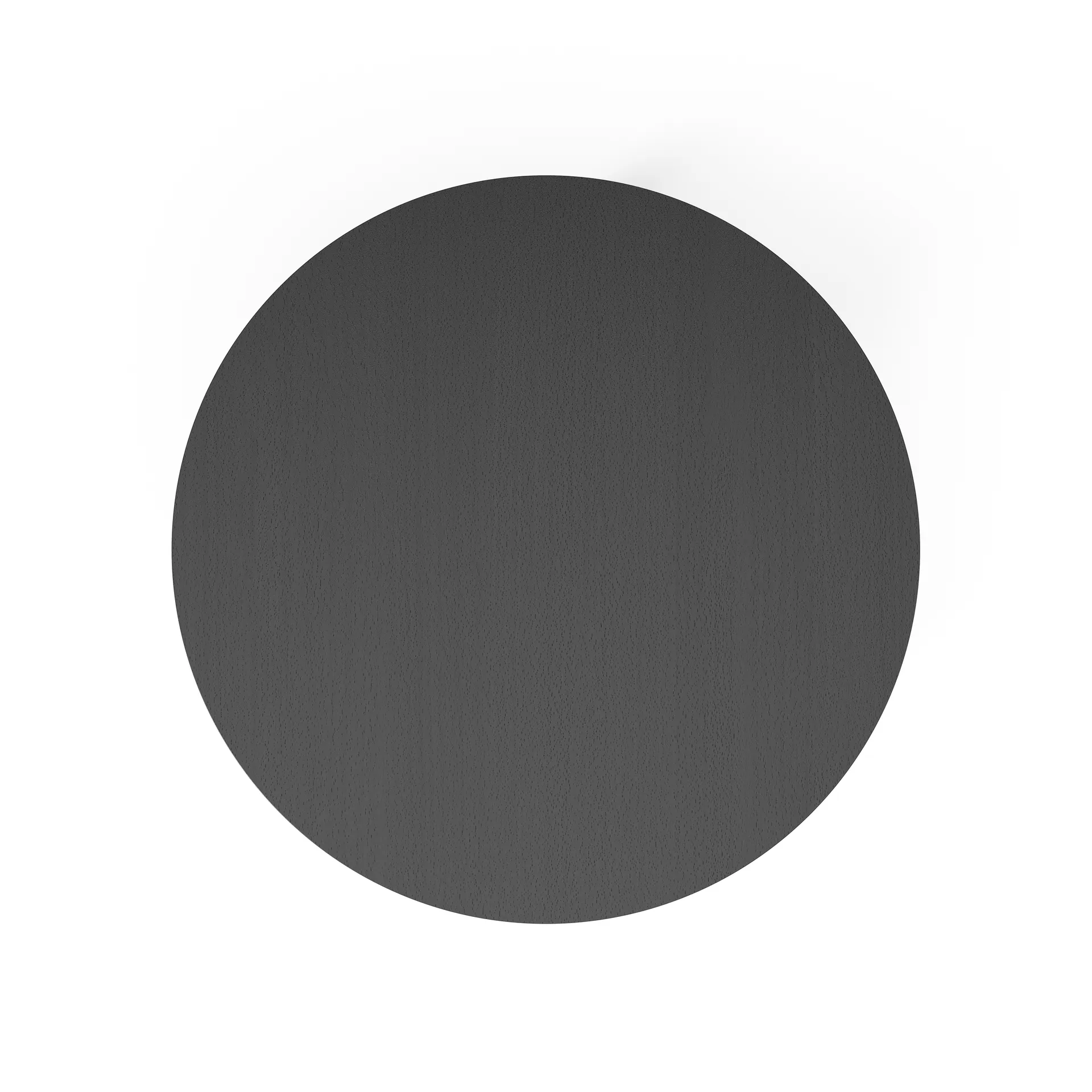 Lamino Tisch 49cm, Buche schwarz gefärbt Swedese