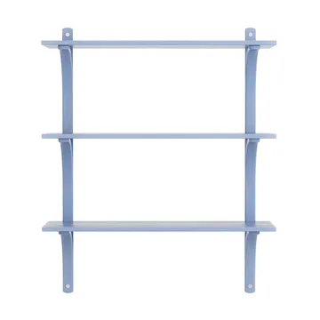 Levi Regal 3 Fachboden - ILKE Blue-aluminium, 90 cm - Swedese