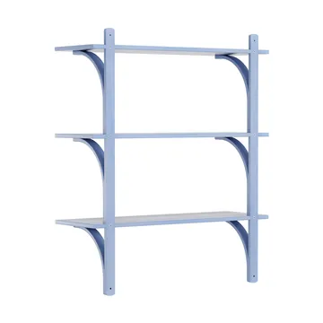 Levi Regal 3 Fachboden - ILKE Blue-aluminium, 90 cm - Swedese