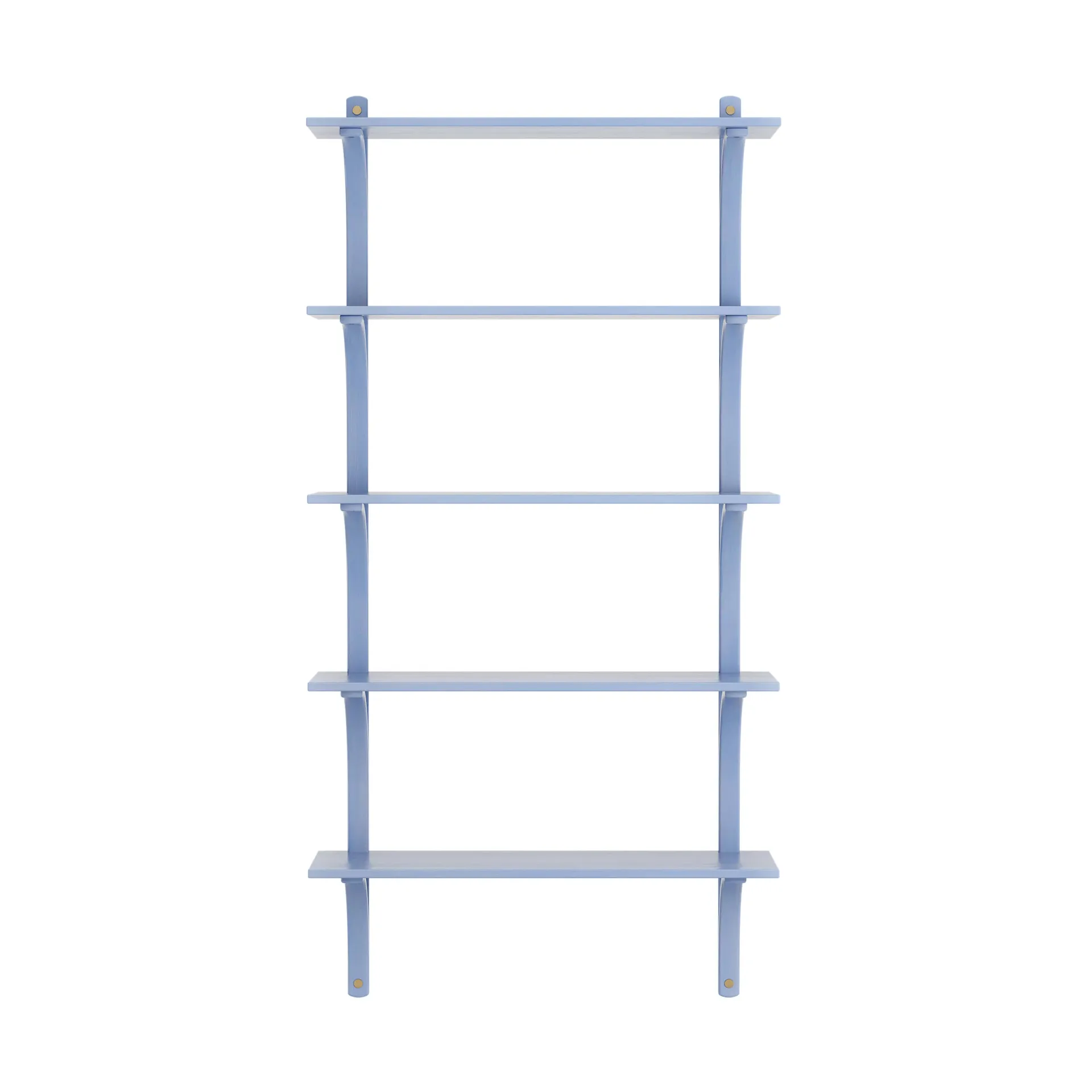 Levi Regal 5 Fachboden, ILKE Blue-Messing, 90 cm Swedese