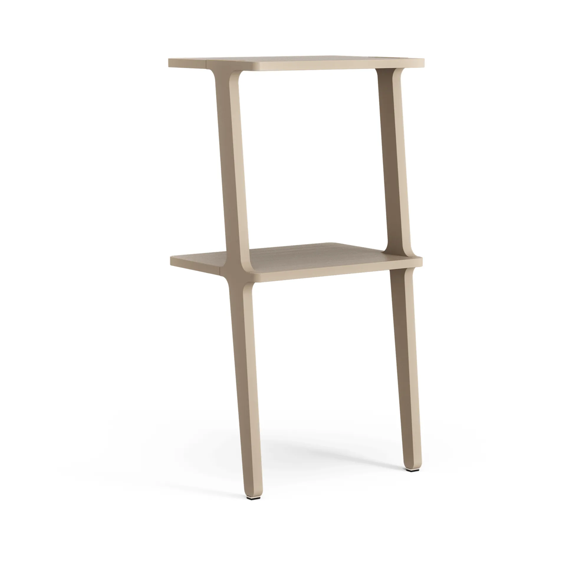 Libri Wandregal 2 Regalböden, Esche, lackiert nutmeg Swedese