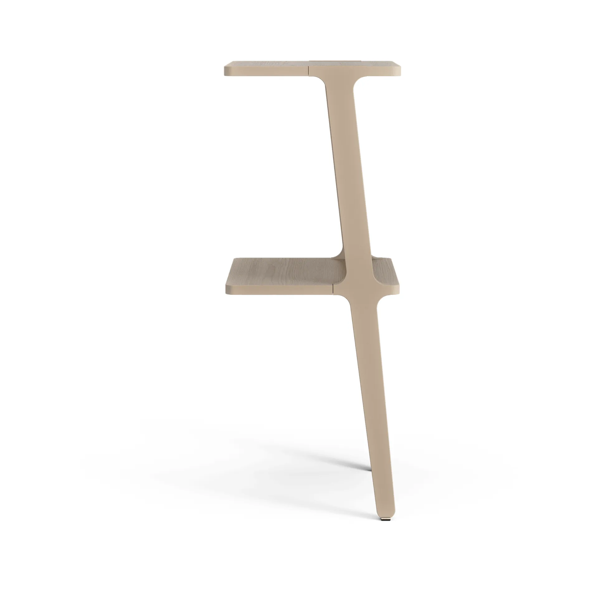 Libri Wandregal 2 Regalböden, Esche, lackiert nutmeg Swedese