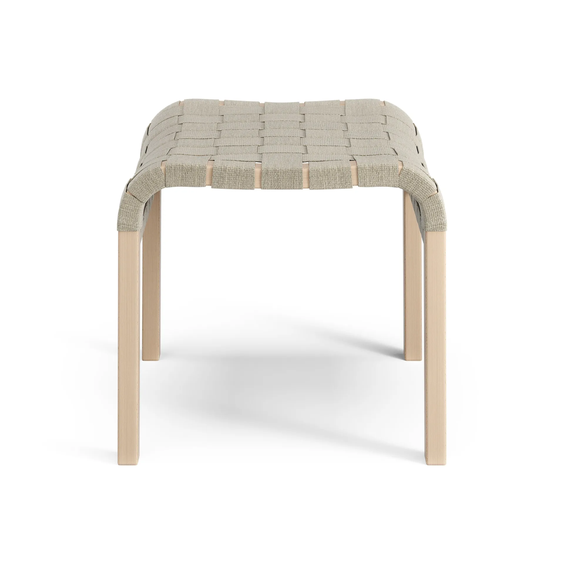 Primo Fußhocker Buche lackiert, Natur Swedese