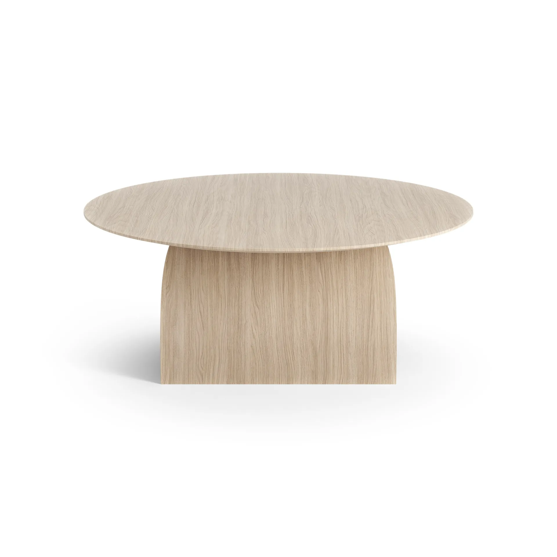 Savoa Couchtisch H40cm, Eiche weiß pigmentiert Swedese