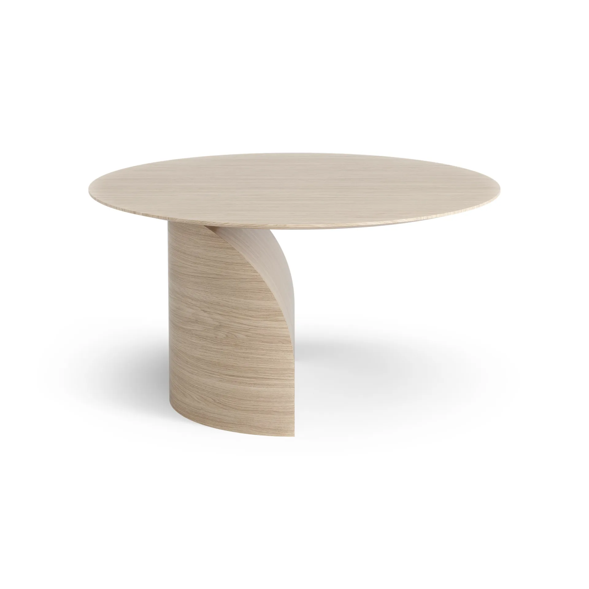 Savoa Couchtisch H45cm, Eiche weiß pigmentiert Swedese