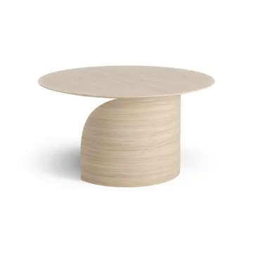 Savoa Couchtisch H45cm - Eiche weiß pigmentiert - Swedese