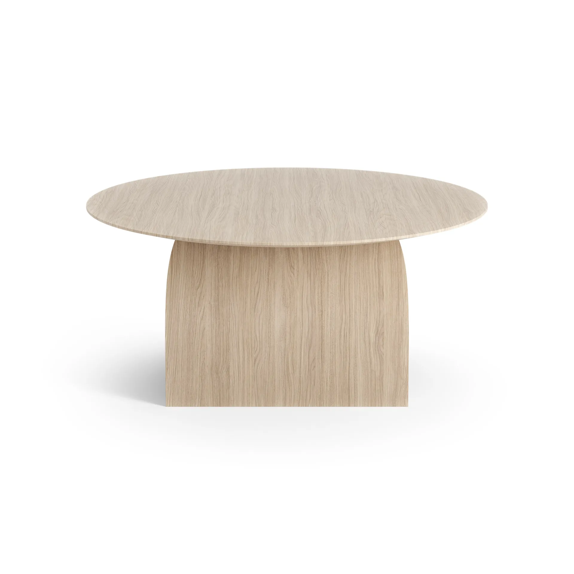 Savoa Couchtisch H45cm, Eiche weiß pigmentiert Swedese