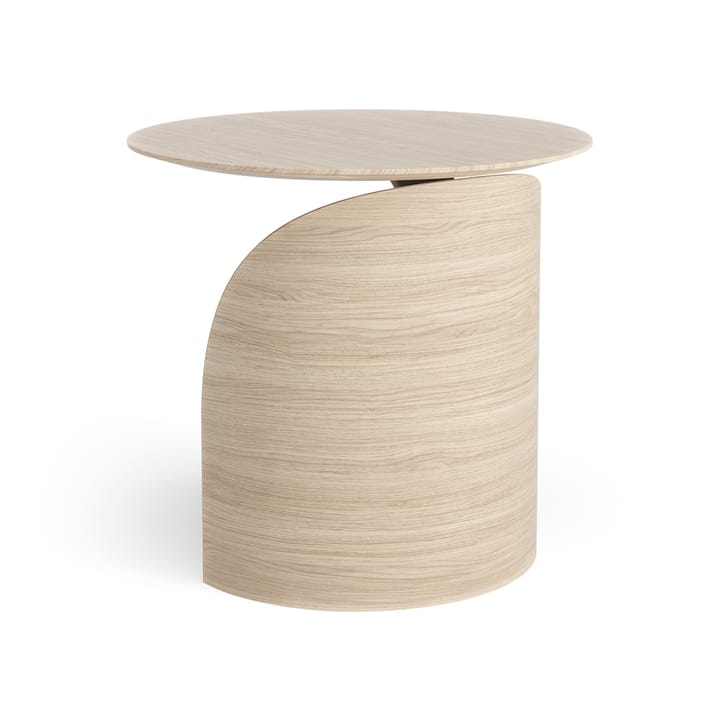Savoa Tisch H50cm - Eiche weiß pigmentiert - Swedese