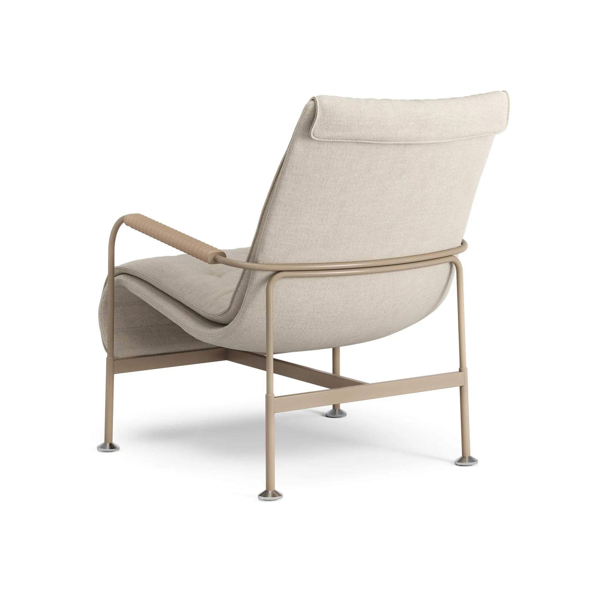 Serpentine Sessel, Stoff Romo Linara Rye-nutmeg-Tärnsjö Nature Swedese