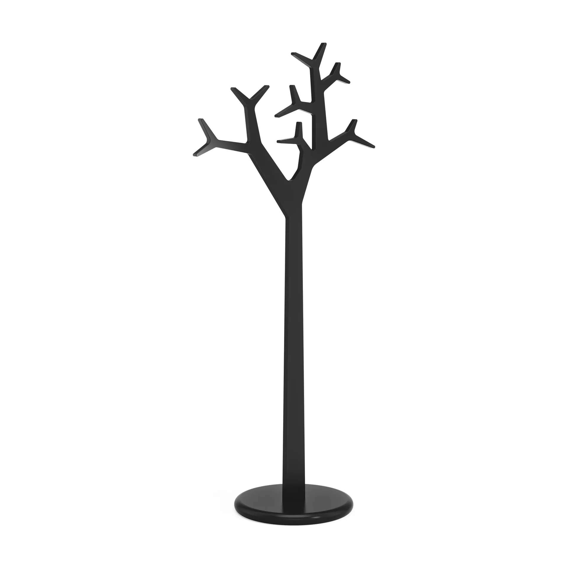Tree Kleiderhaken Boden 194cm, Schwarz Swedese