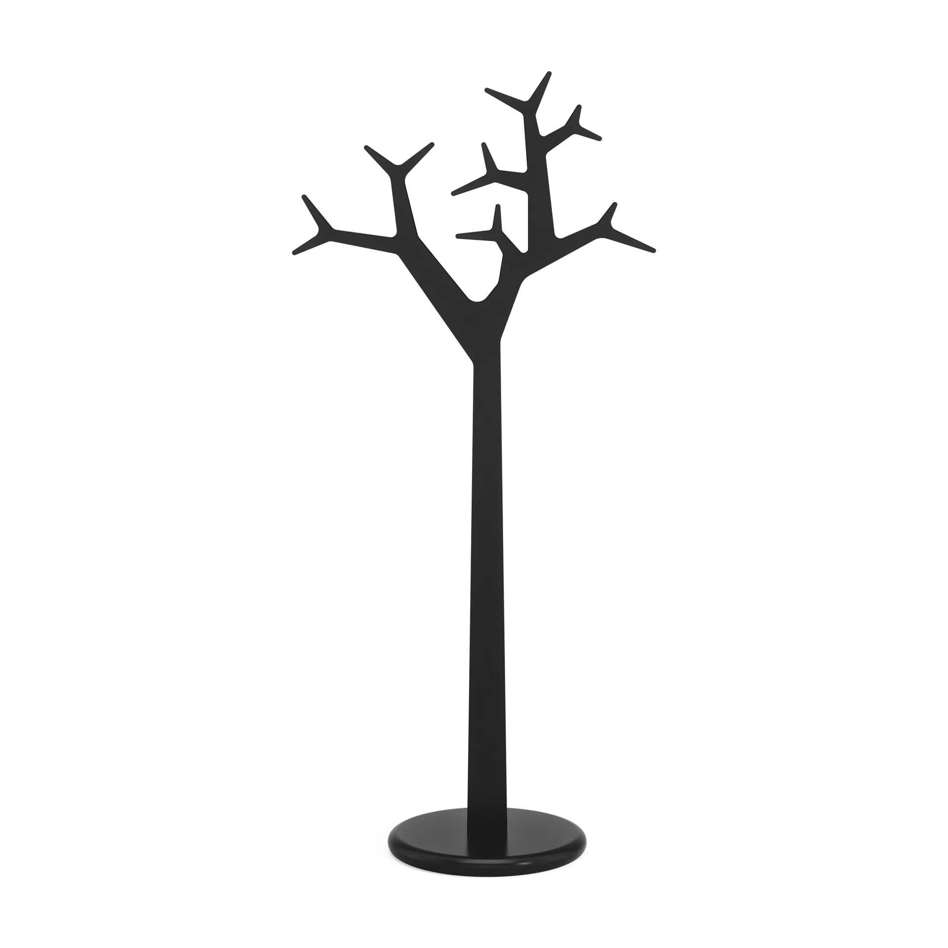 Tree Kleiderhaken Boden 194cm, Schwarz Swedese