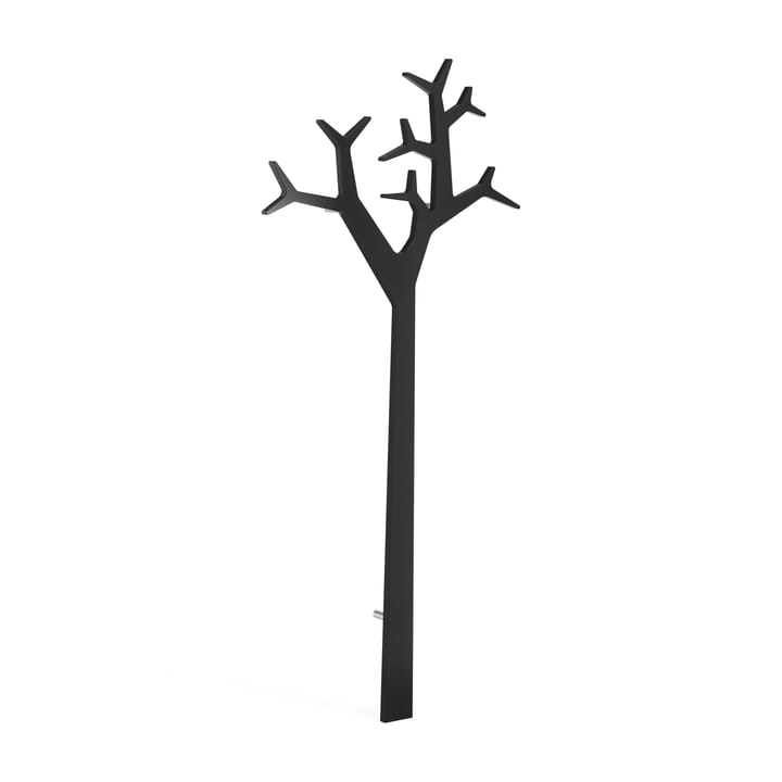 Tree Kleiderhaken Wand 194cm - Schwarz - Swedese