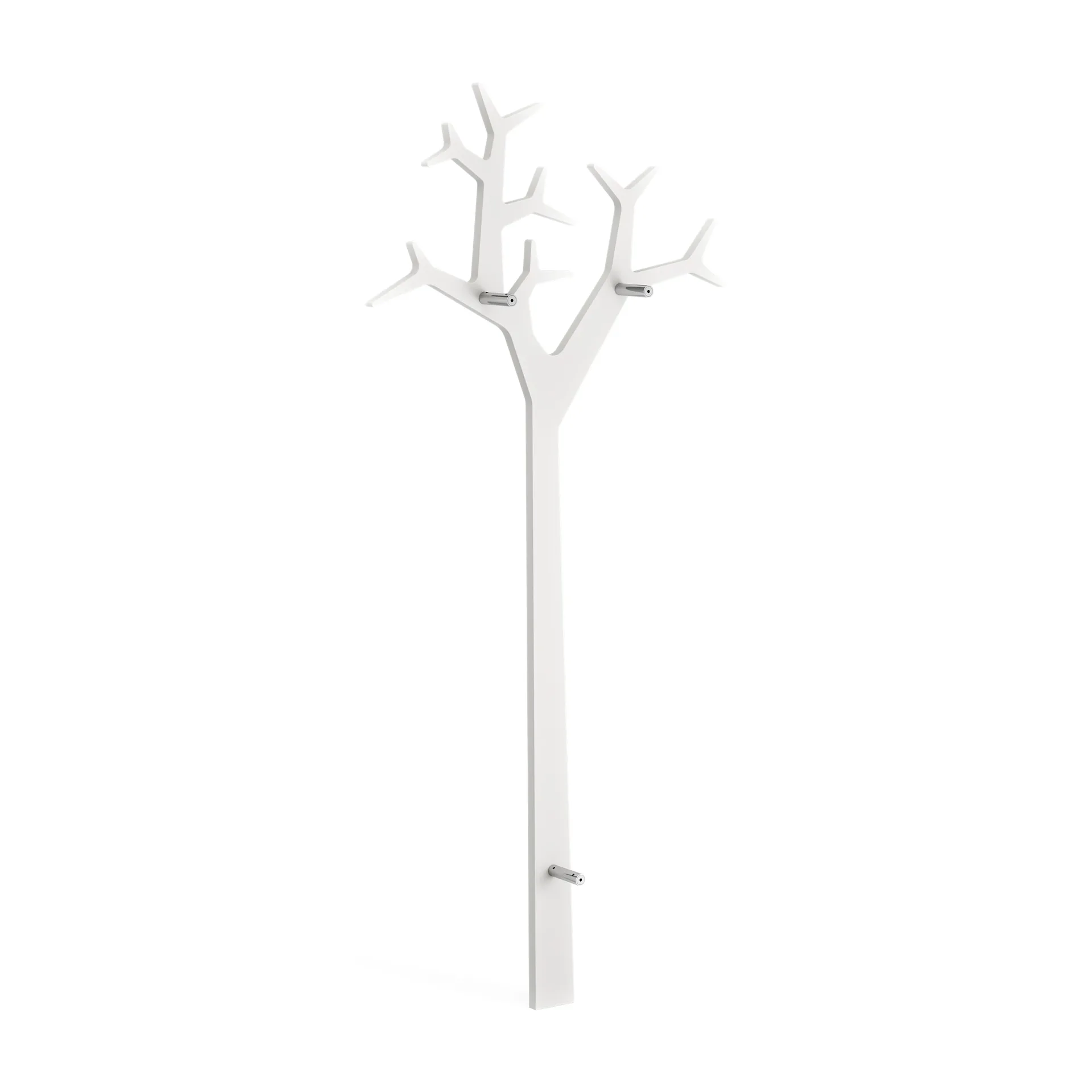 Tree Kleiderhaken Wand 194cm, Weiß Swedese