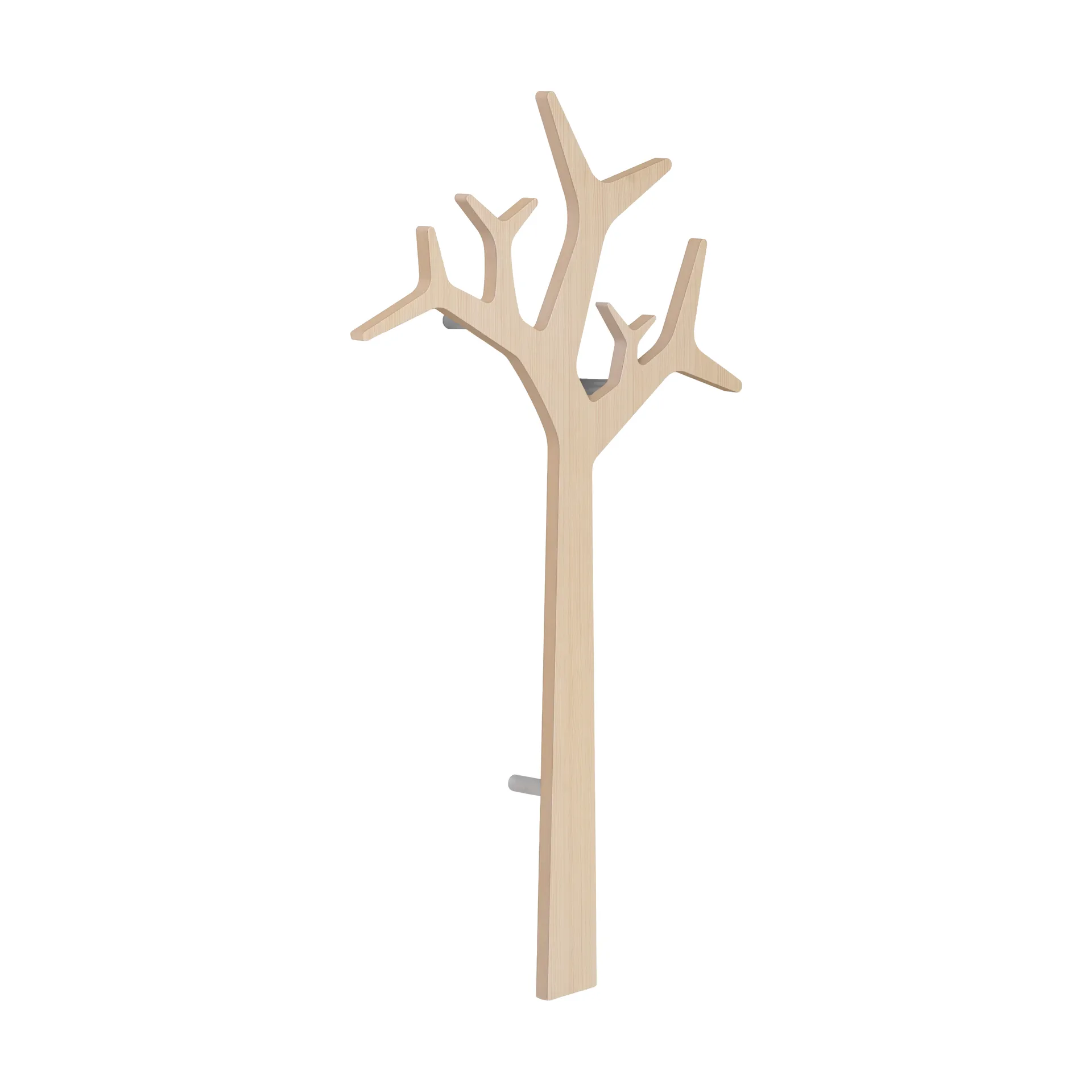 Tree Wandmontierter Garedrobenaufhängung Special Edition 134 cm, Weiß pigmentierte Kiefer Swedese
