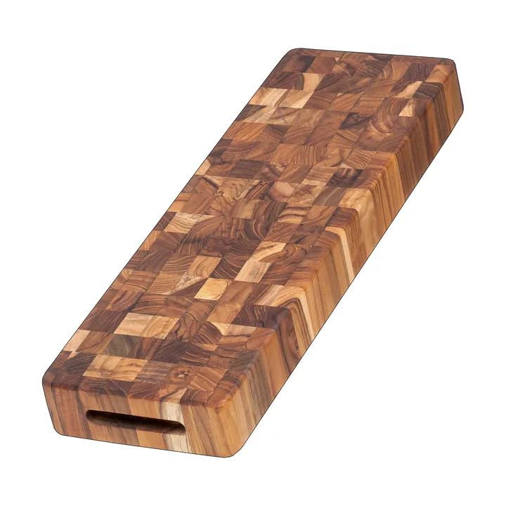 Teakhaus Butcher Block Servier- und Schneidebrett - Teak - Teakhaus