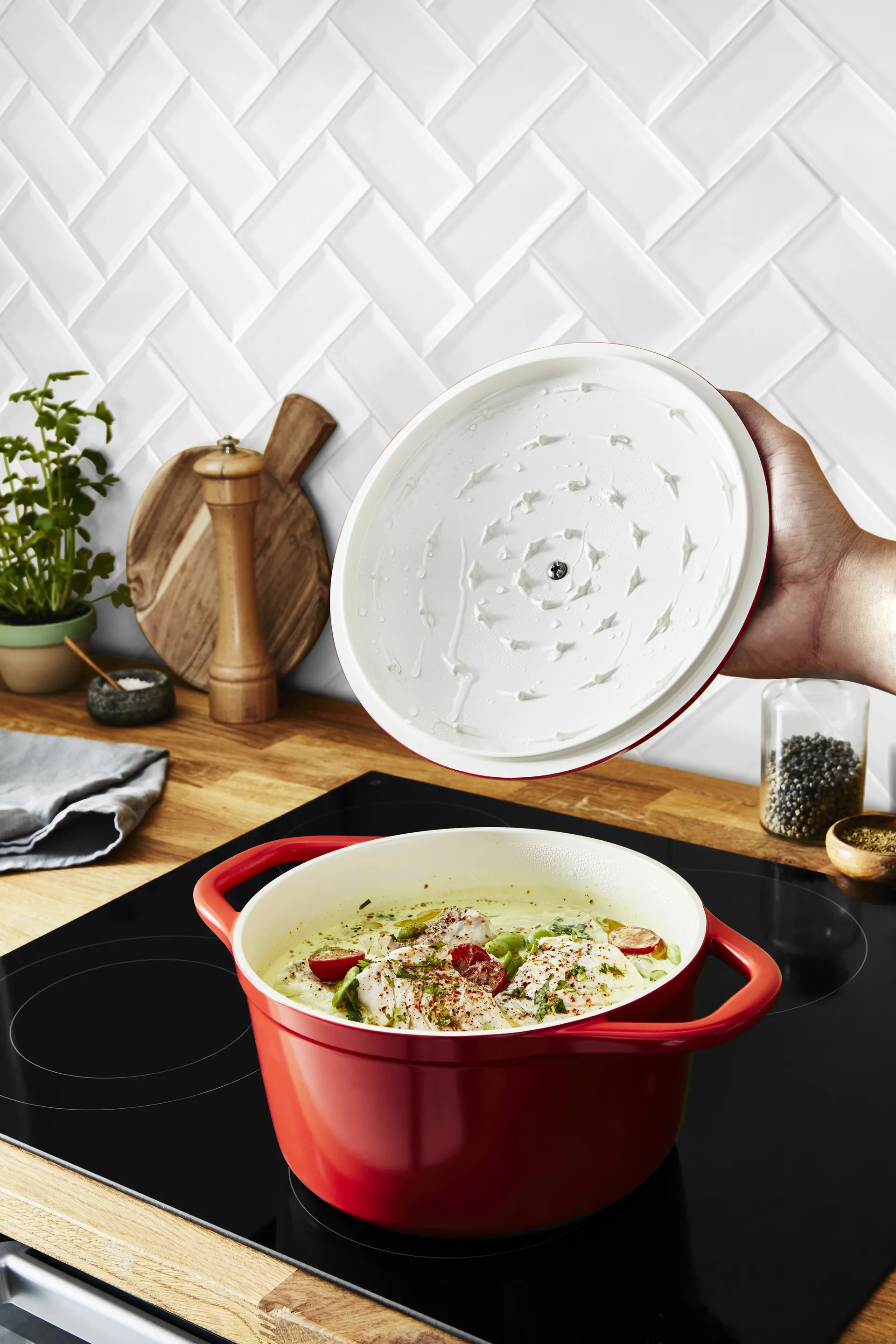 Air Topf 3,1 l, Rot Tefal