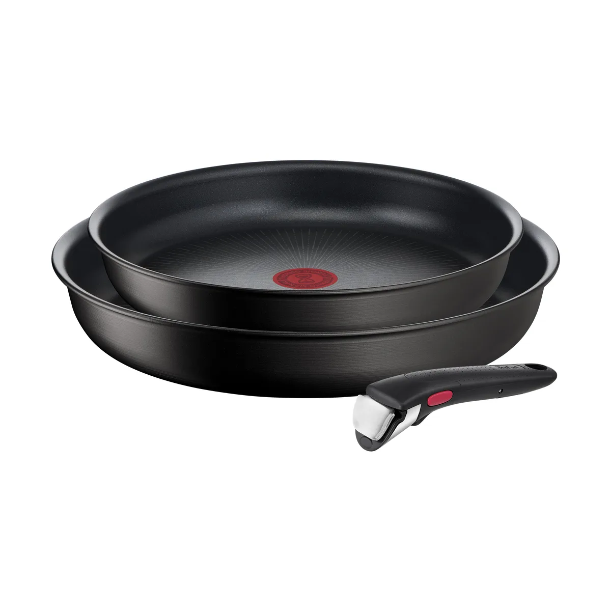 Tefal Ingenio Unlimited Bratpfannenset 3 Teile Schwarz