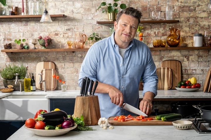 Jamie Oliver Brotmesser 20cm, Edelstahl Tefal