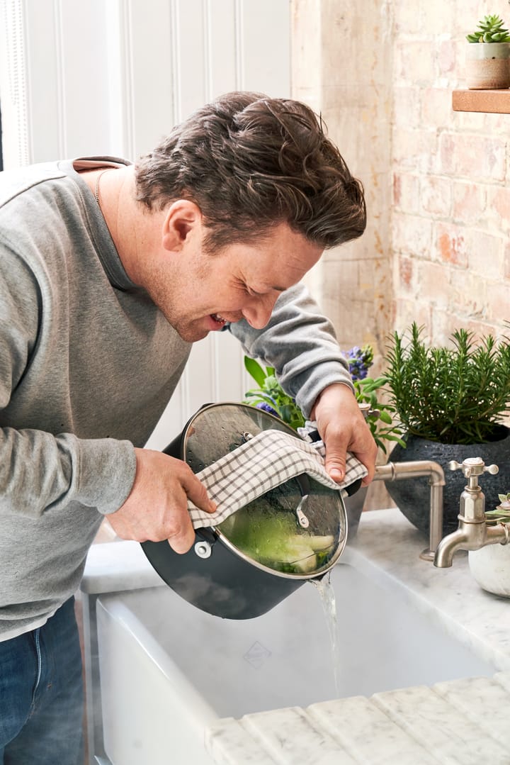 Jamie Oliver Quick & Easy Topf hart eloxiert - 3 L - Tefal