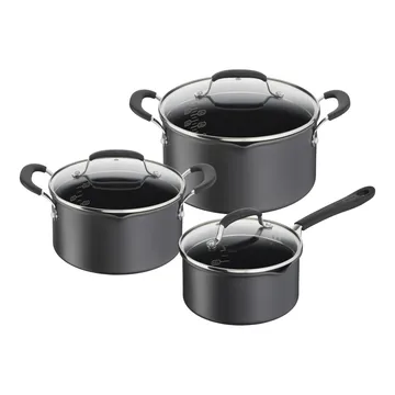 Jamie Oliver Quick & Easy Topfset 6 Teile - Hard anodised Aluminium - Tefal