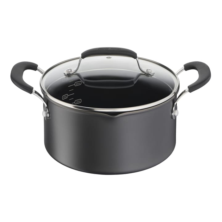 Jamie Oliver Quick & Easy Topfset 6 Teile, Hard anodised Aluminium Tefal