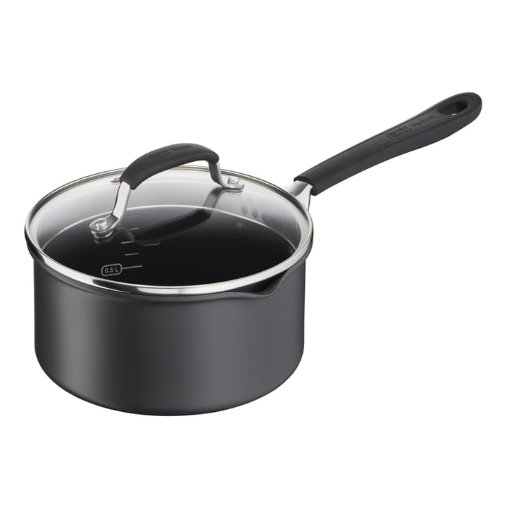 Jamie Oliver Quick & Easy Topfset 6 Teile, Hard anodised Aluminium Tefal