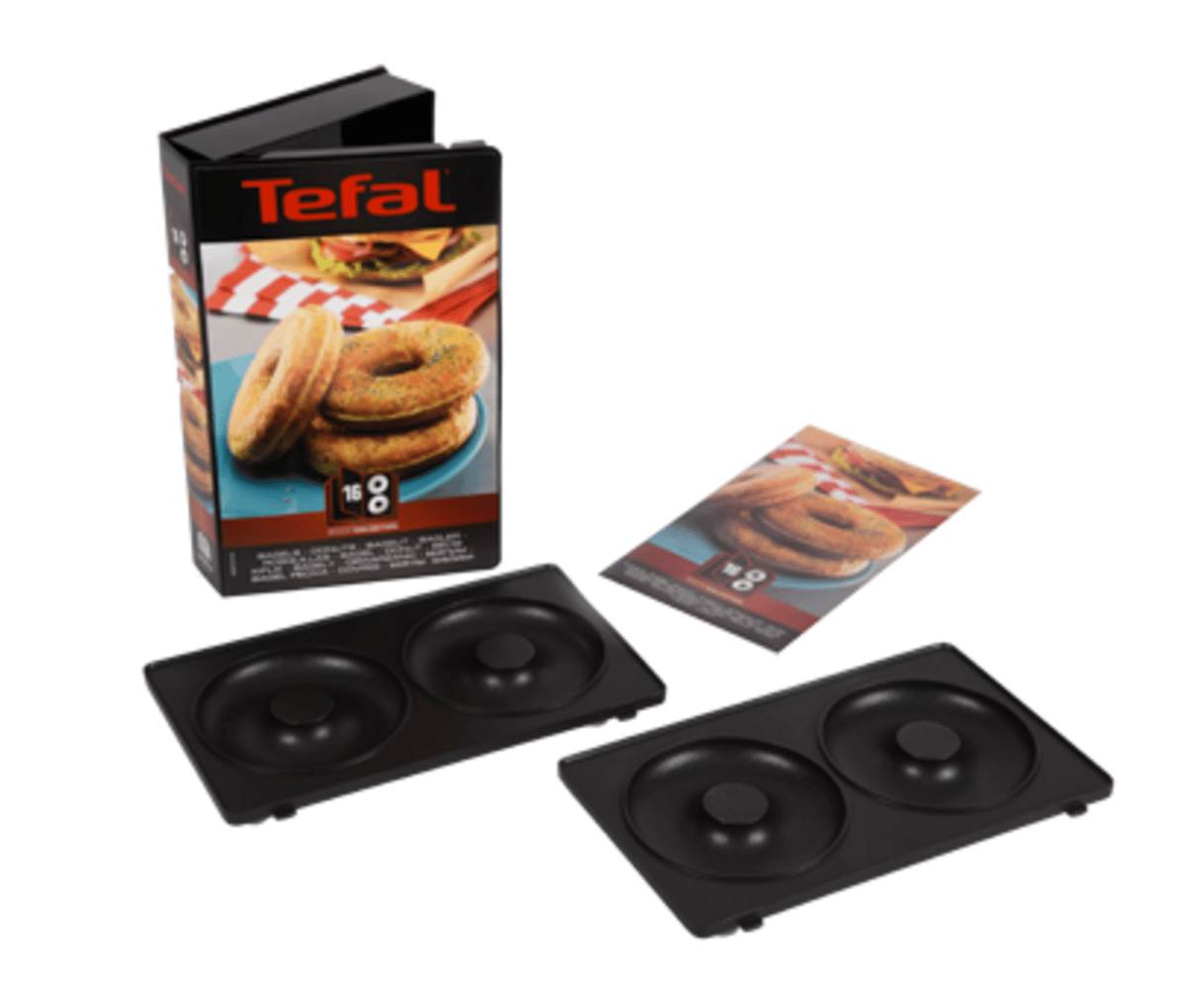 Tefal Snack Collection Bagel Teller für Sandwichgrill Schwarz