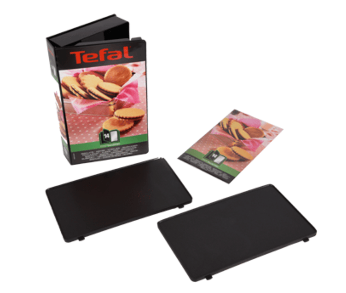 Tefal Snack Collection Knusper Teller für Sandwichmaker Schwarz
