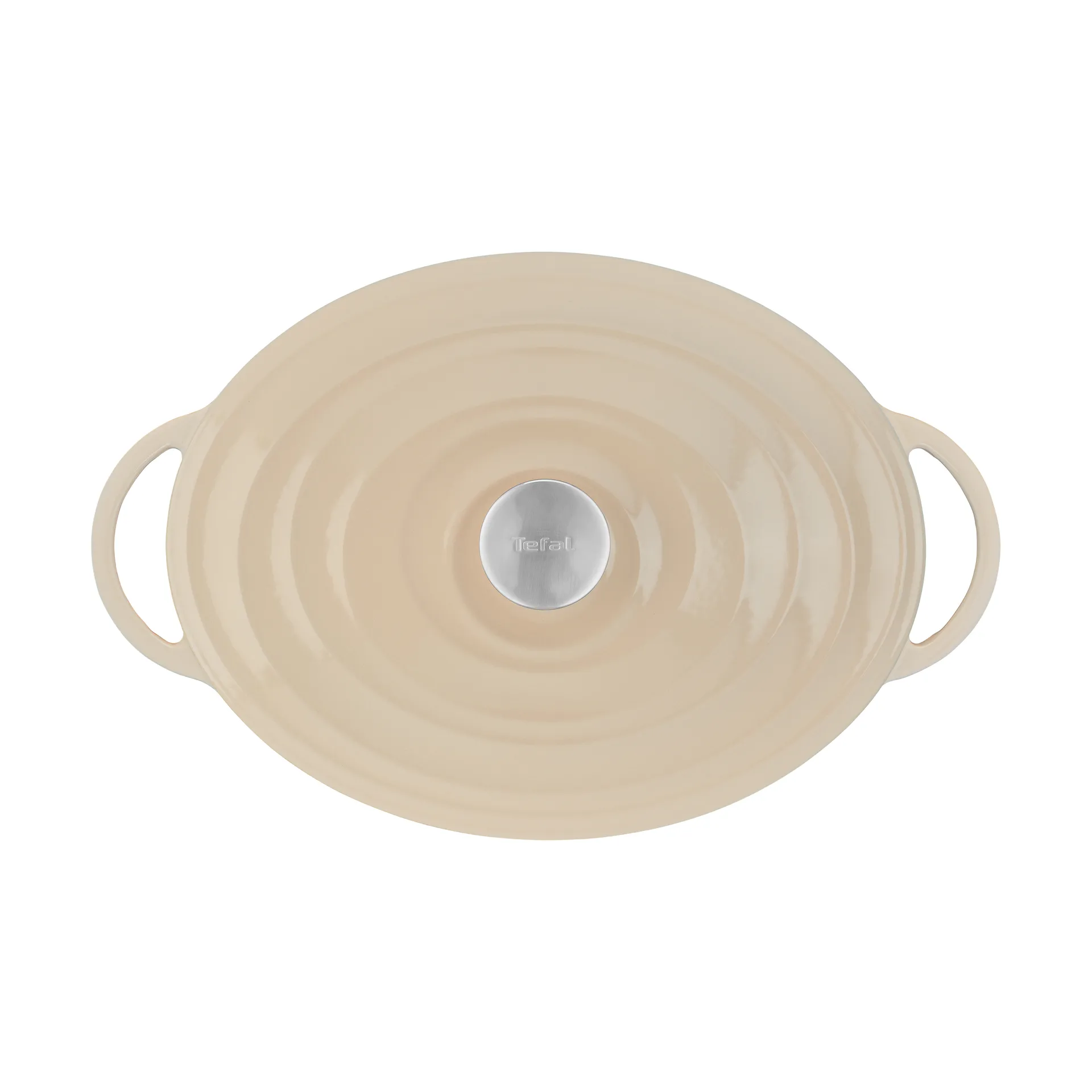 Tefal LOV ovaler Topf 7,2 L, Beige Tefal