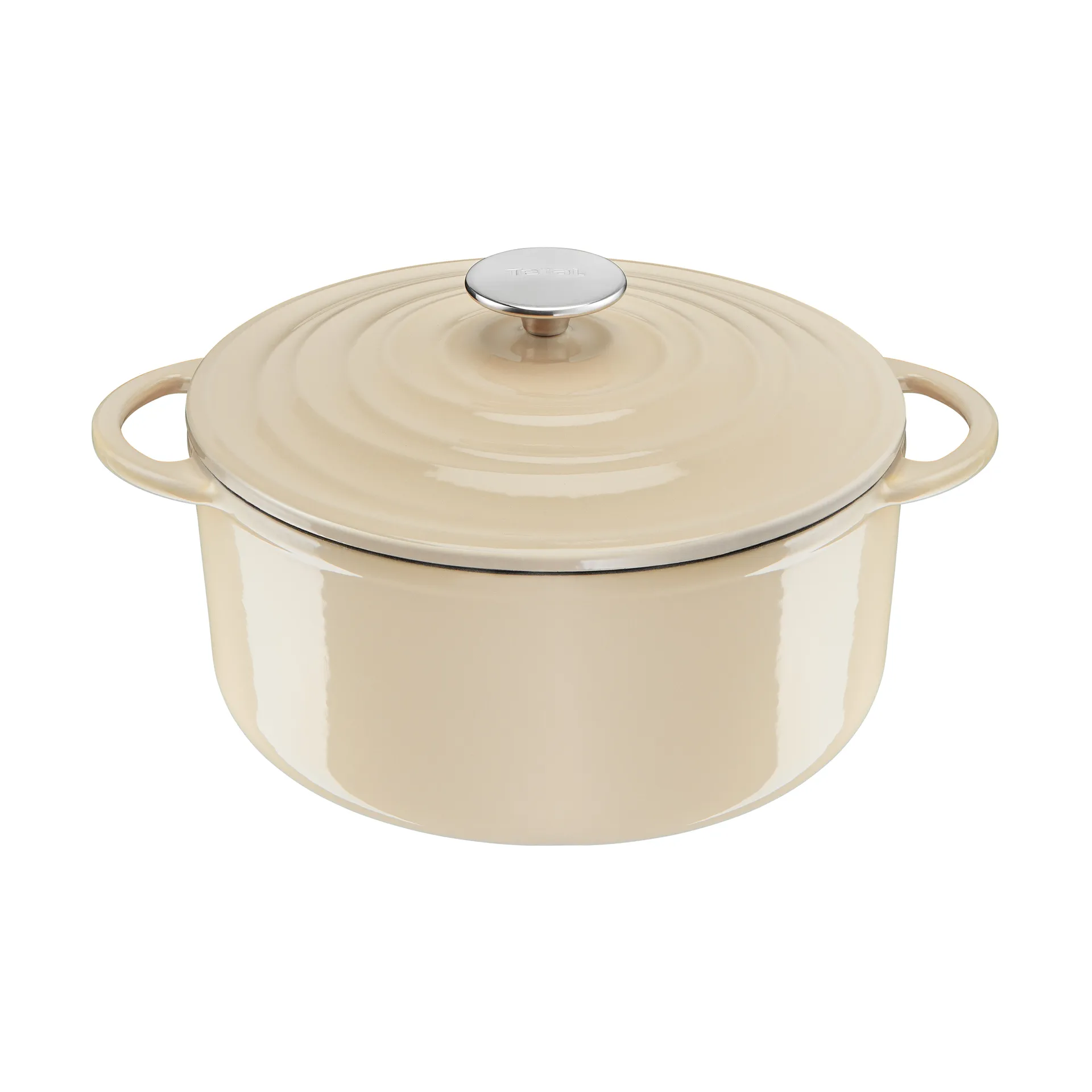 Tefal LOV runder Topf 5 L, Beige Tefal