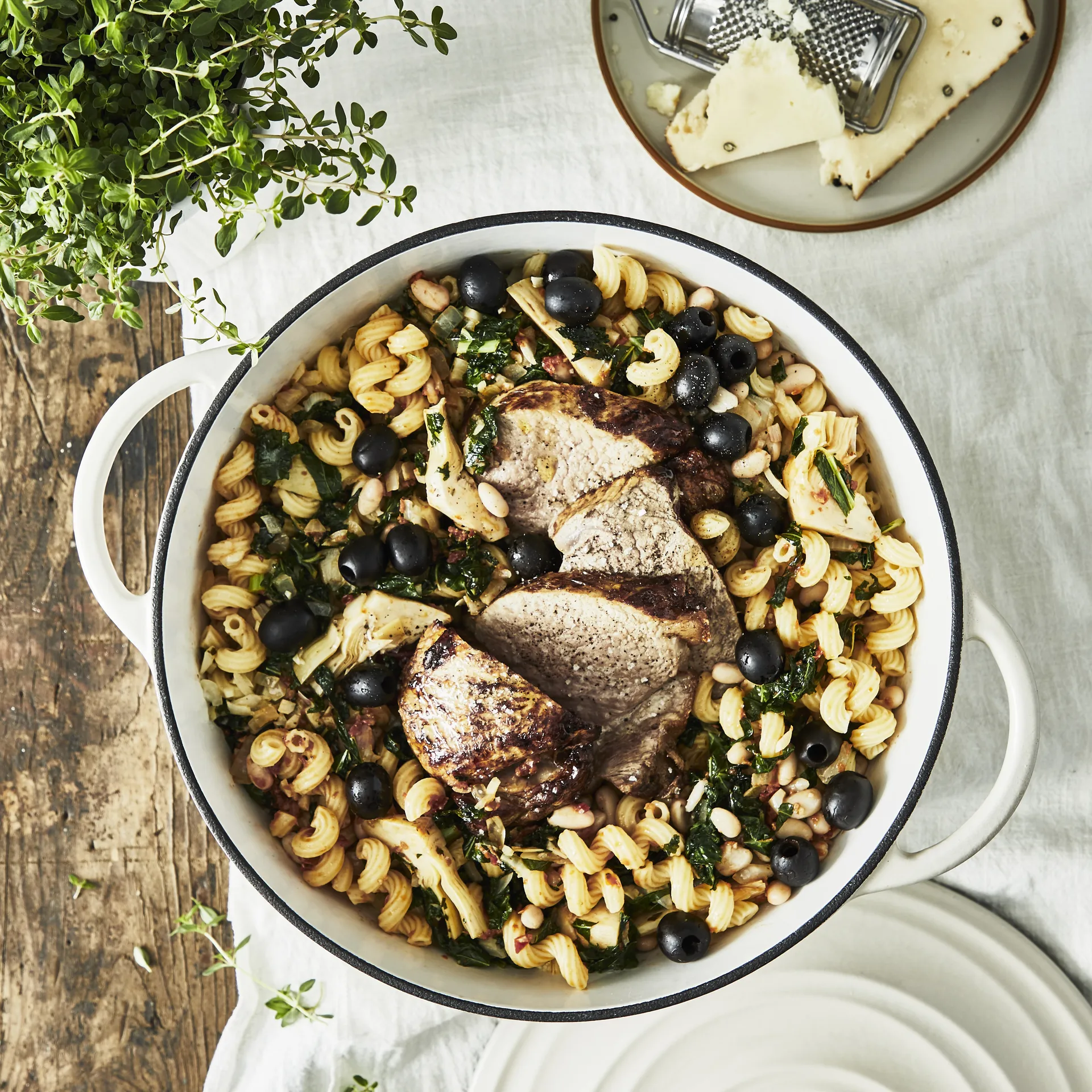 Tefal LOV runder Topf 7,4 L, Beige Tefal