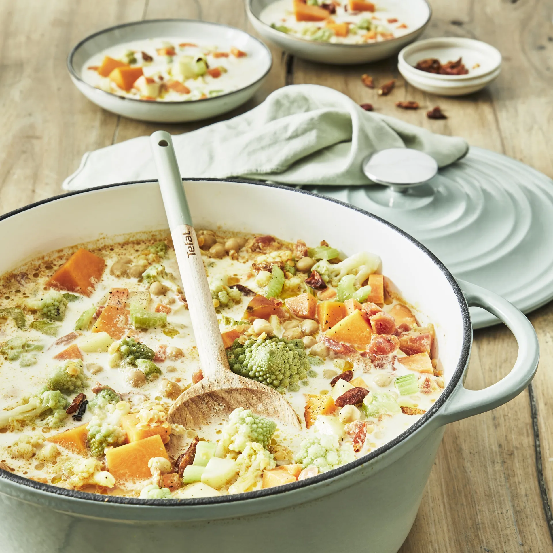 Tefal LOV runder Topf 7,4 L, Grün Tefal