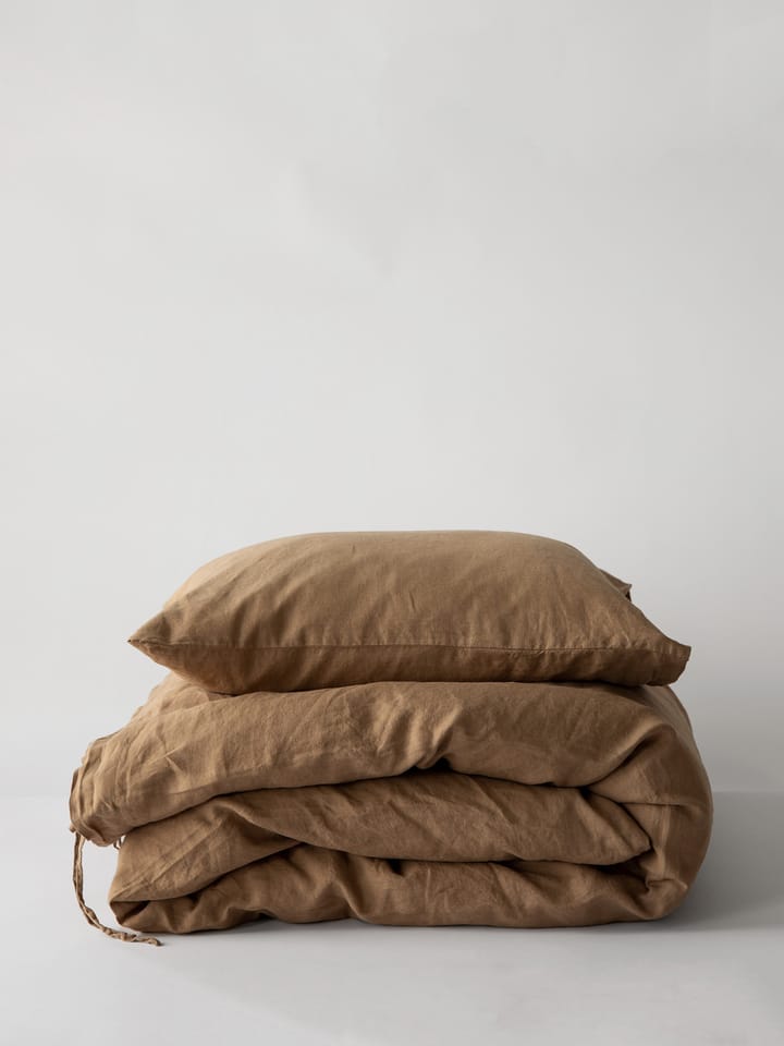 Bettbezug Leinen 150 x 200 cm - Hazelnut - Tell Me More