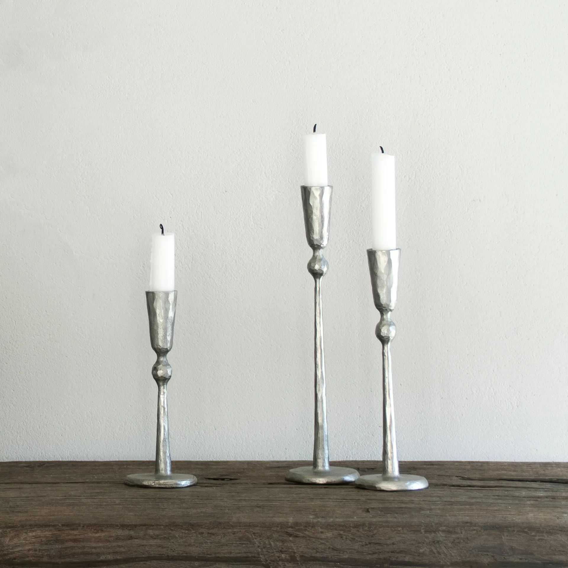 Boule Kerzenständer Silver, Large Tell Me More