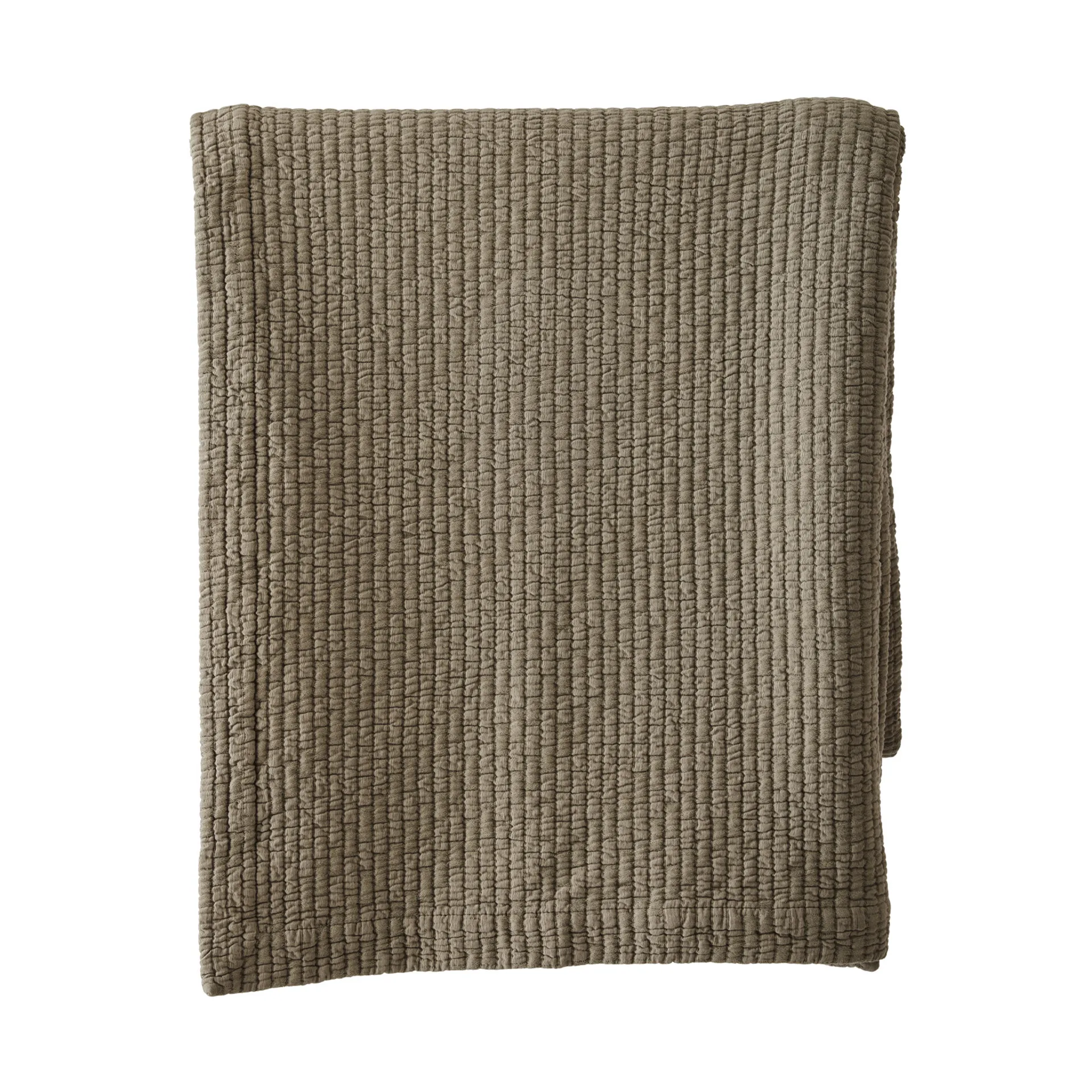 Brick Bettüberwurf 180 x 260cm, Olive Tell Me More