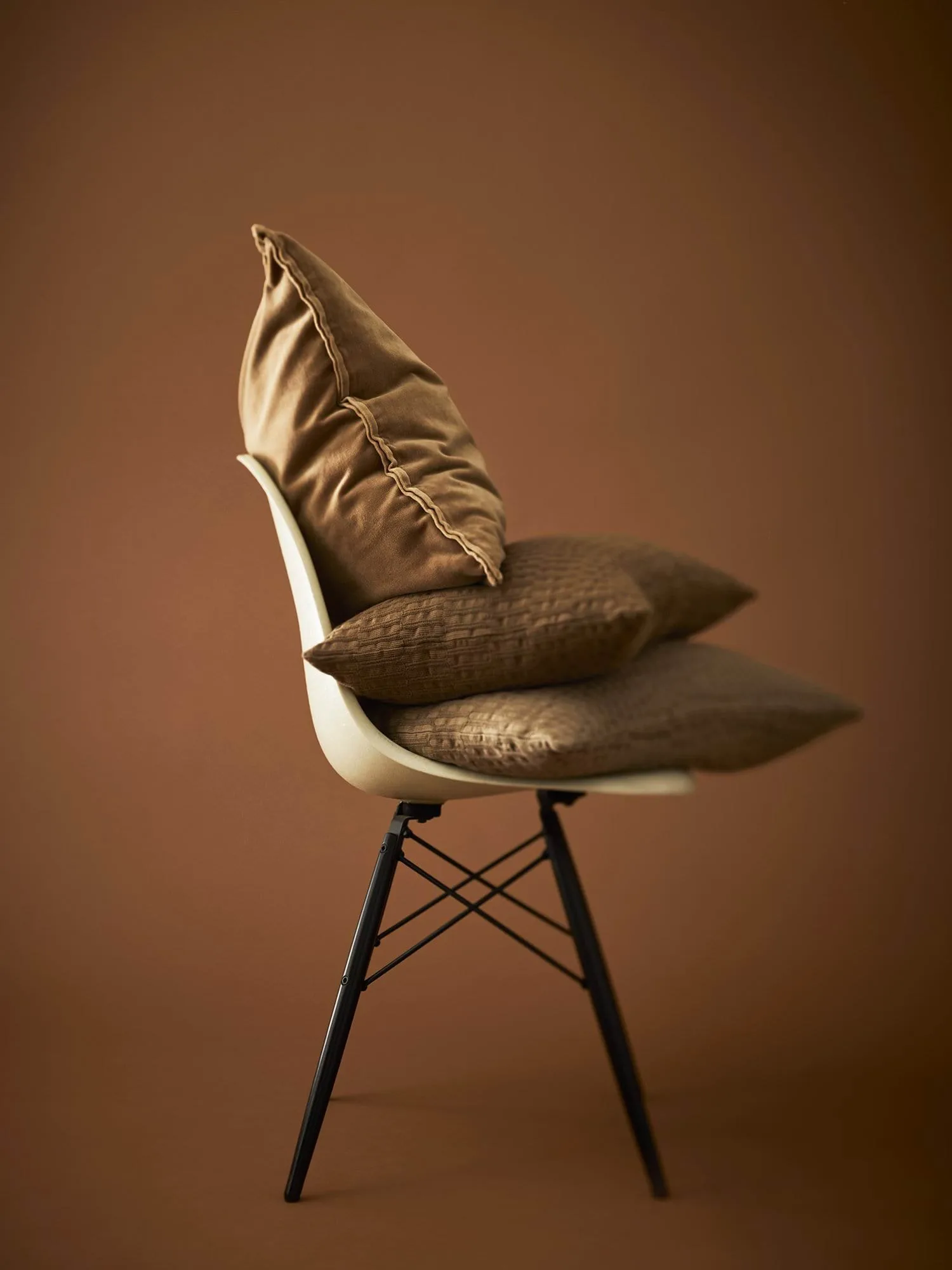 Claire Kissenbezug, Mud brown, 40x60 cm Tell Me More