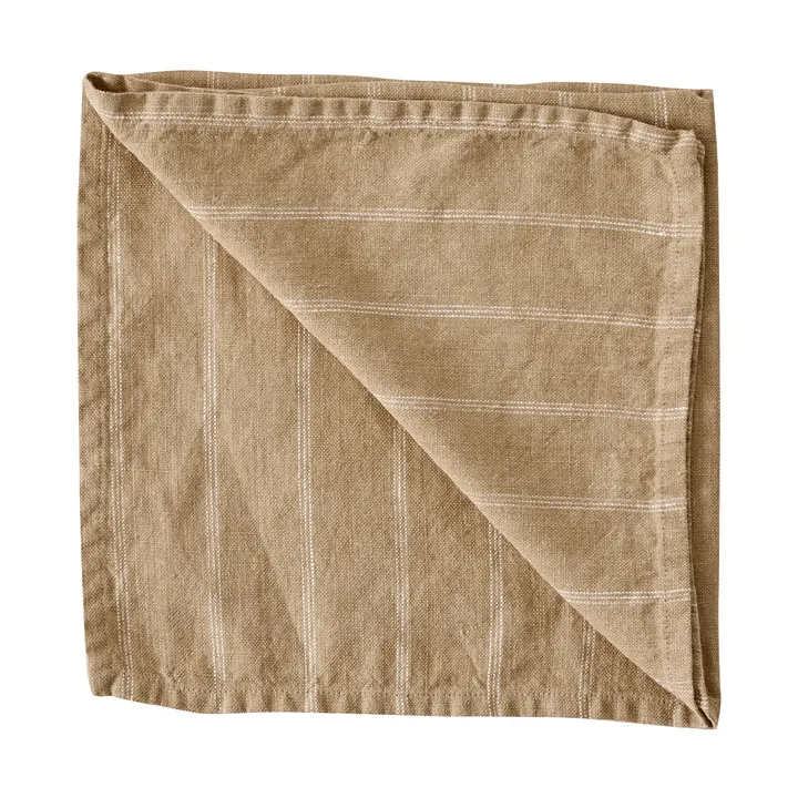 Dalia Stoffserviette 50x50 - Warm yellow - Tell Me More