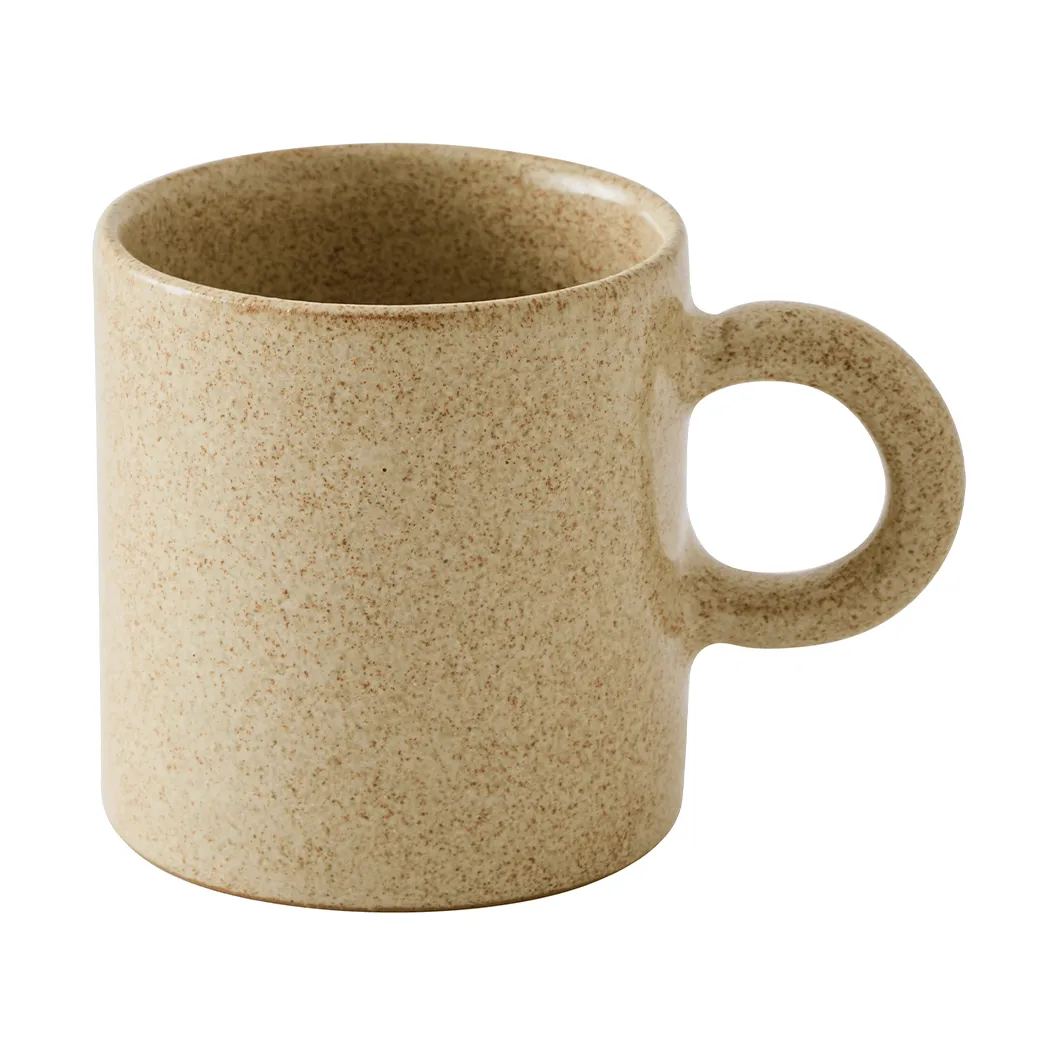 Elio Becher, Beige speckled, 35 cl Tell Me More