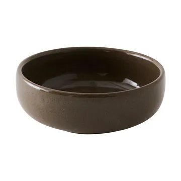 Elio Schale - Dark brown, Ø14x5 cm - Tell Me More