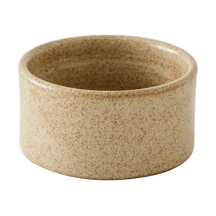 Elio Zylinderschale - Beige speckled, Ø8,5x4,5 cm - Tell Me More