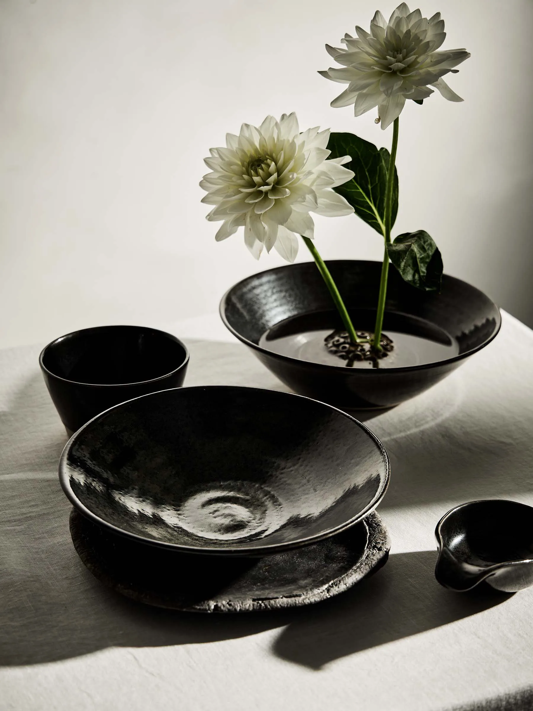 Fenix Schale Medium 50 cl, Braun-schwarz Tell Me More