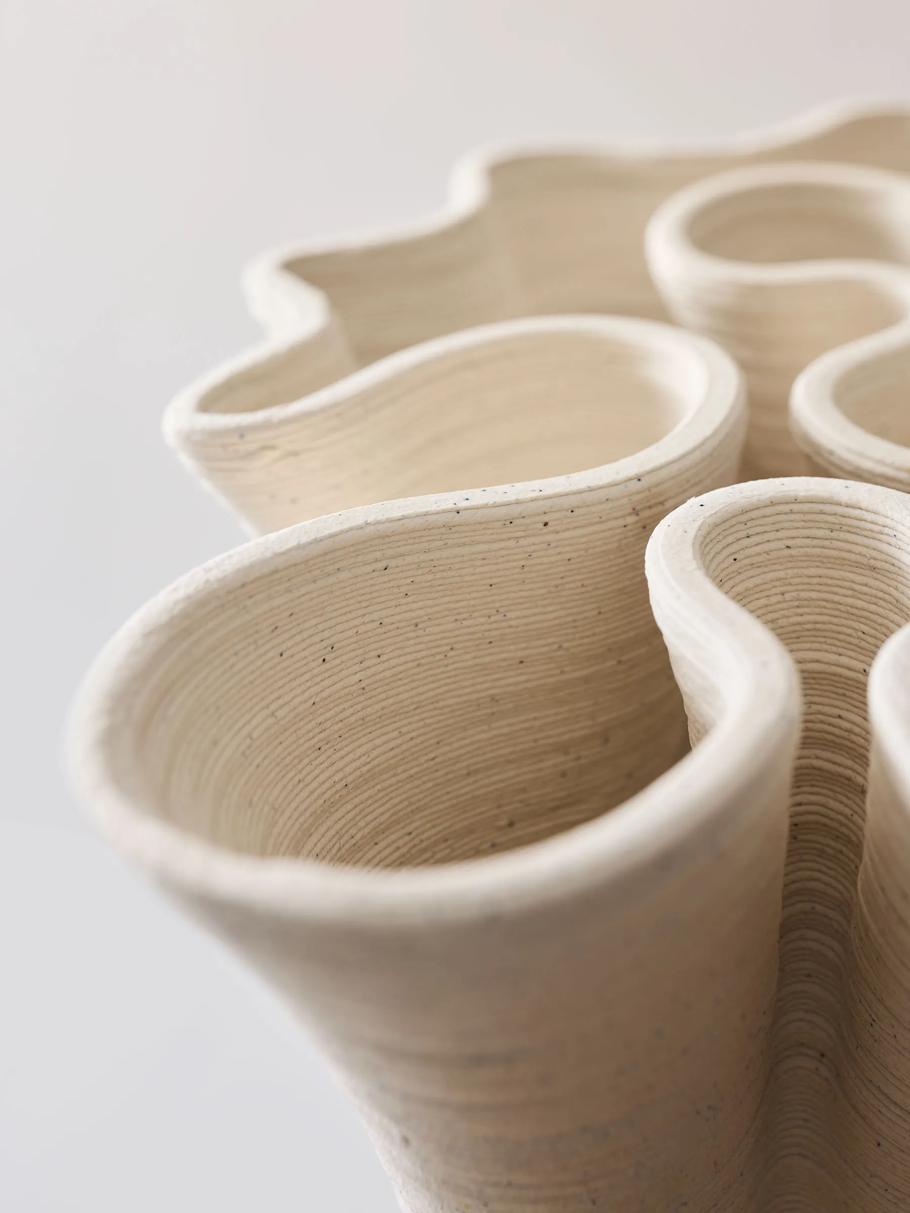 Fiordo Vase Large, Offwhite Tell Me More