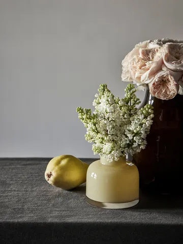 Florence Vase Small 9 cm - Linen - Tell Me More