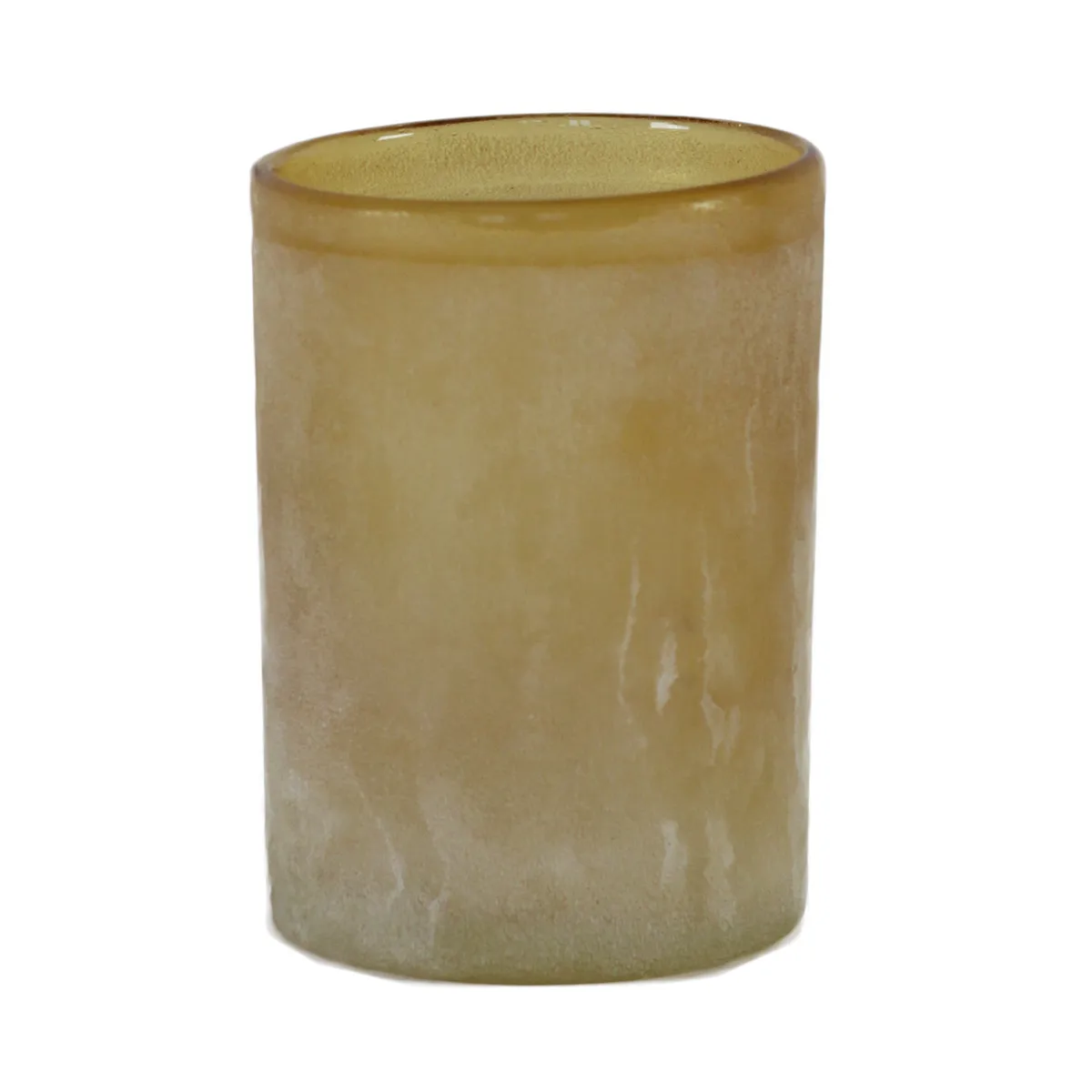 Tell Me More Frost Windlicht L Amber (braun)