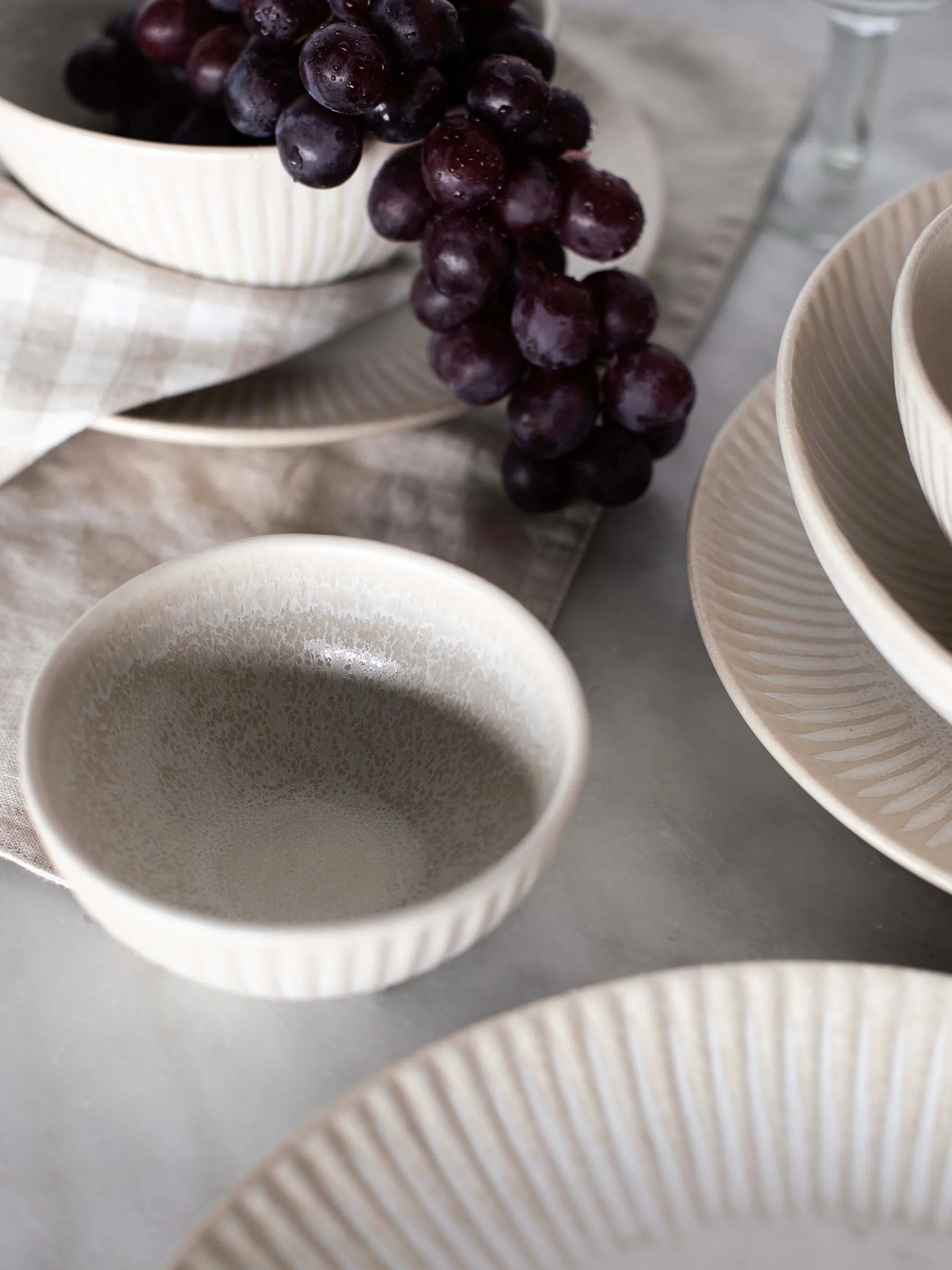 Granada Schale mini Ø11 cm, Cremeweiß-beige Tell Me More