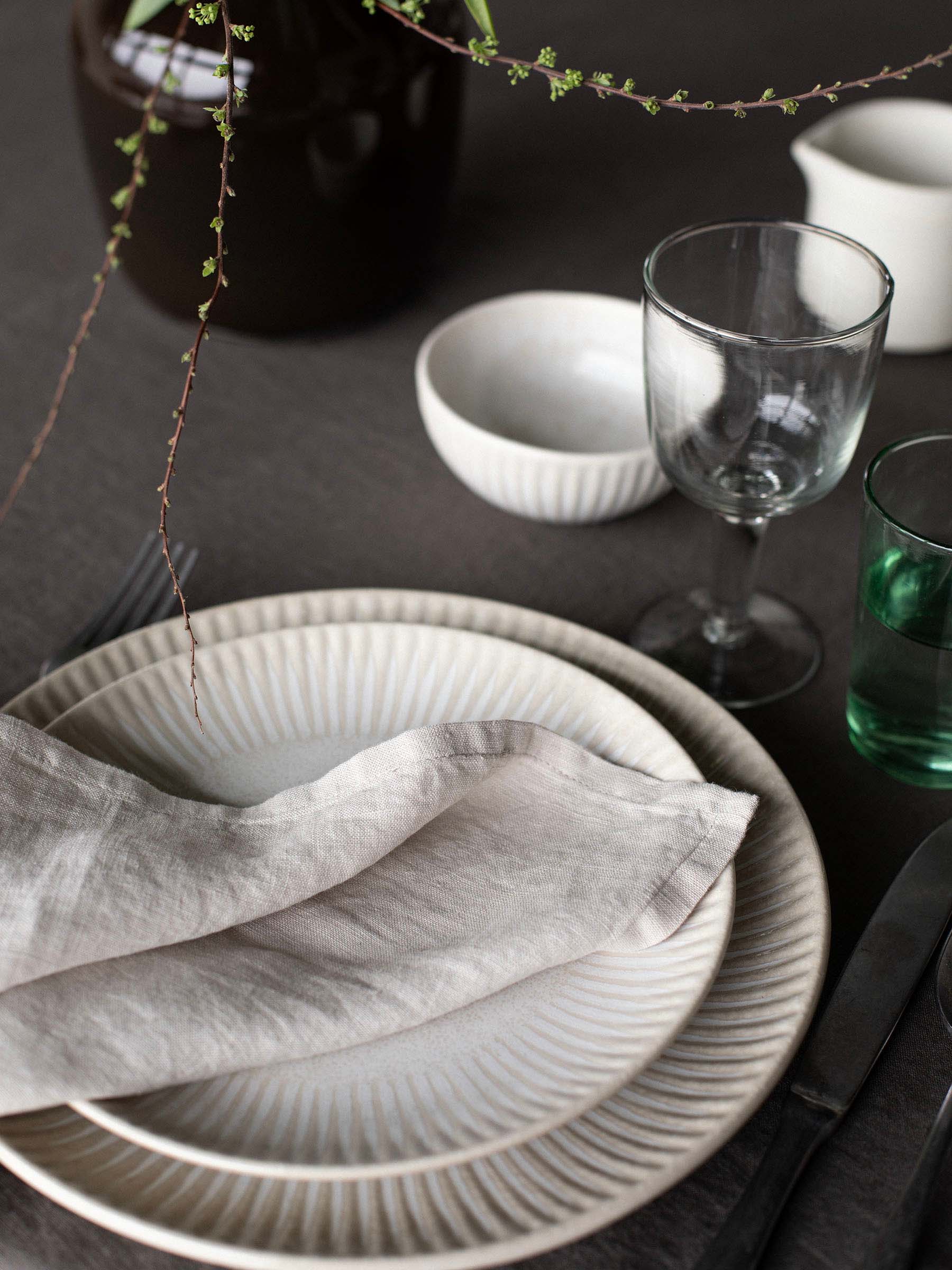 Granada Teller Ø22 cm, Cremeweiss-beige Tell Me More