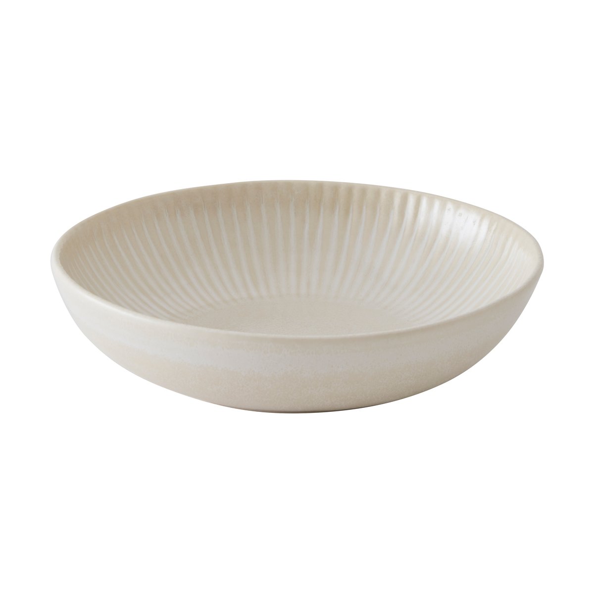 Tell Me More Granada tiefer Teller Ø22 cm Cremeweiss-beige