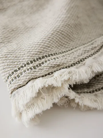 Leonie Plaid - Green, 135x200 cm - Tell Me More